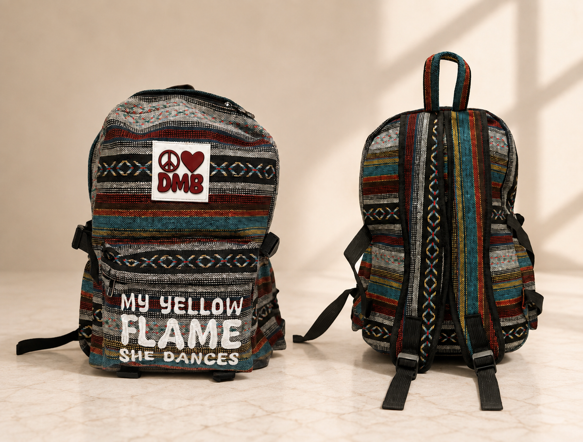Perfectly Imperfect Trippy Hippie Backpack